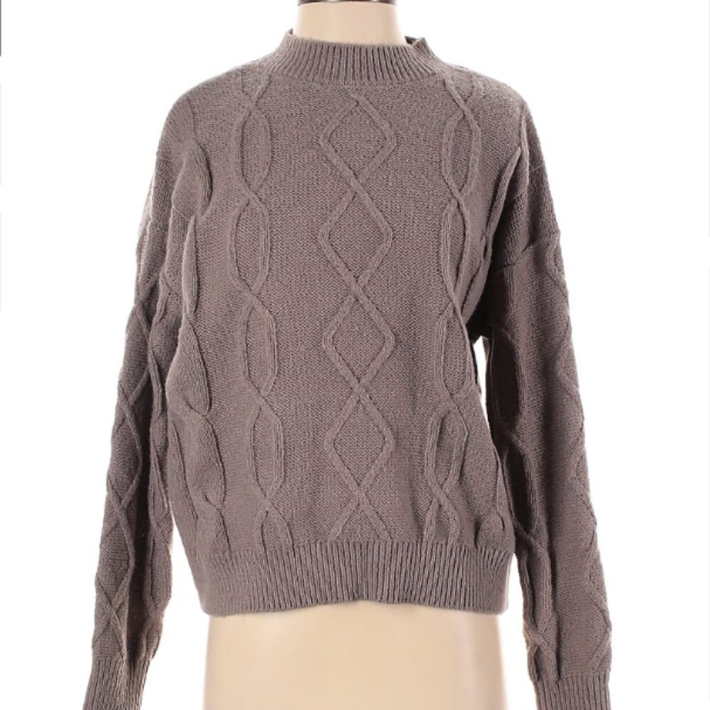 Vigoss Cable knit Pullover Sweater